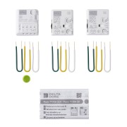 Pack TYXIA 511 créer un circuit d'éclairage va-et-vient sans fil sans neutre - DELTA DORE 6351408 