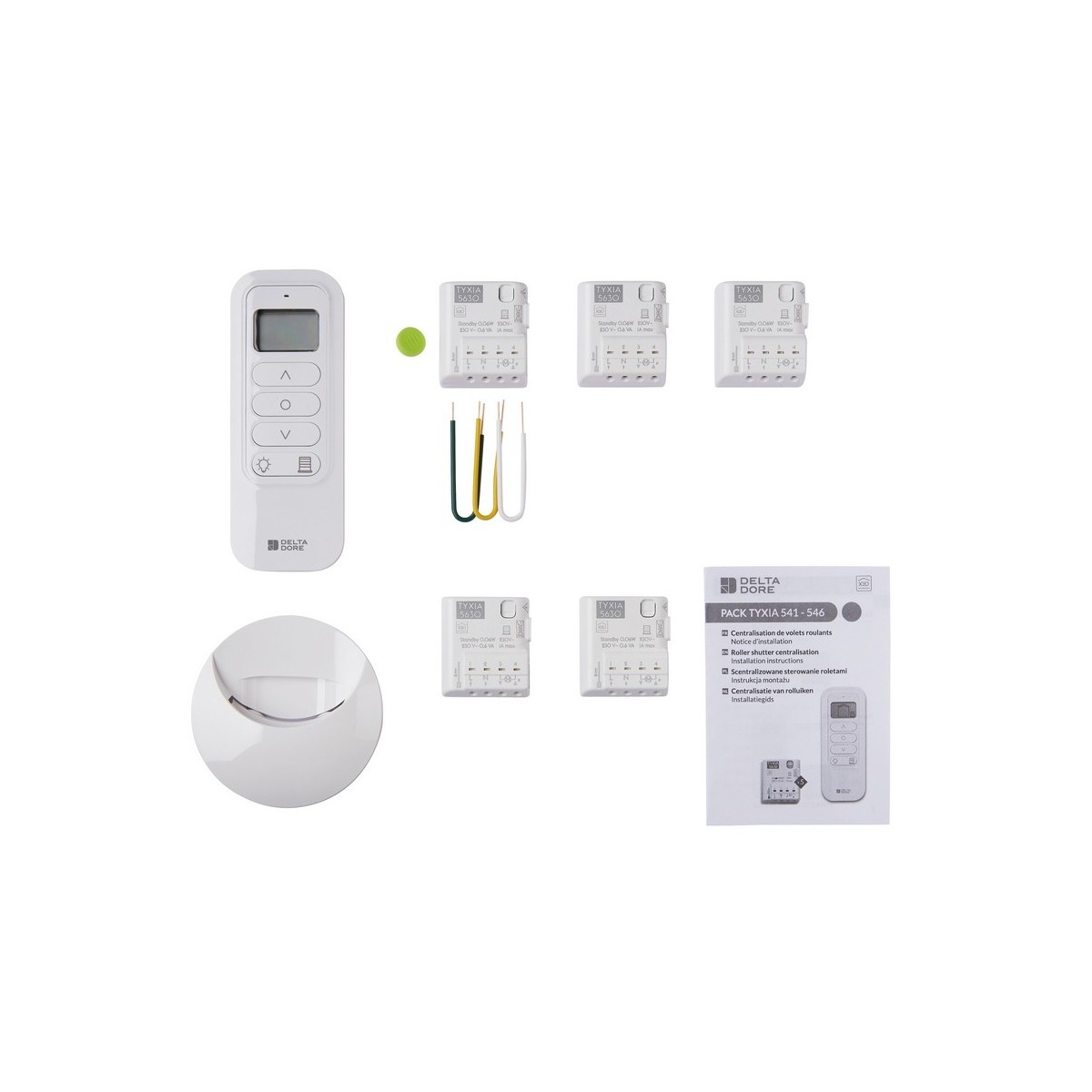 Pack TYXIA 541 centralisation des volets roulants par télécommande - DELTA DORE 6351409 
