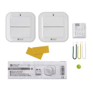 PACK TYXIA 611 - Pack éclairage va et vient sans fil - DELTADORE 6351410 
