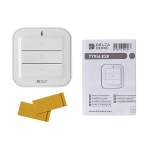 Télécommande radio 1 voie pour volets roulants Tyxia 2331 - Delta Dore 6351440 