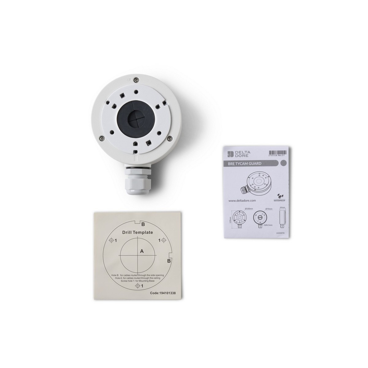 Boîtier de raccordement extérieur Tycam Guard - DeltaDore 6417019 