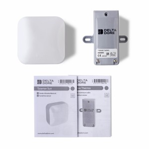 Pack Tysense Outdoor|Sondes extérieures de température et d'ensoleillement-Delta Dore 6702004 