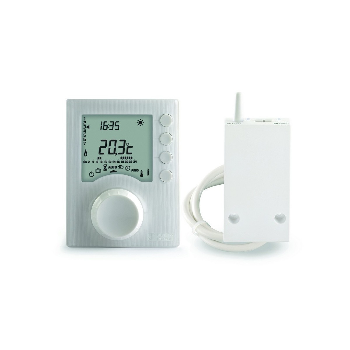 Thermostat programmable sans fil pour chauffage eau chaude TYBOX 1137 - DELTADORE 6053064 