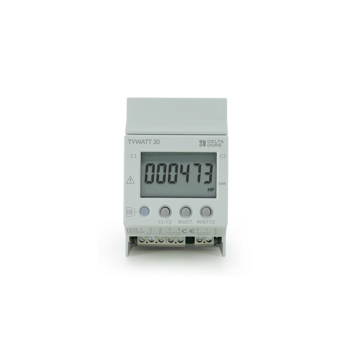 Indicateur de consommations TYWATT 30 - DELTADORE 