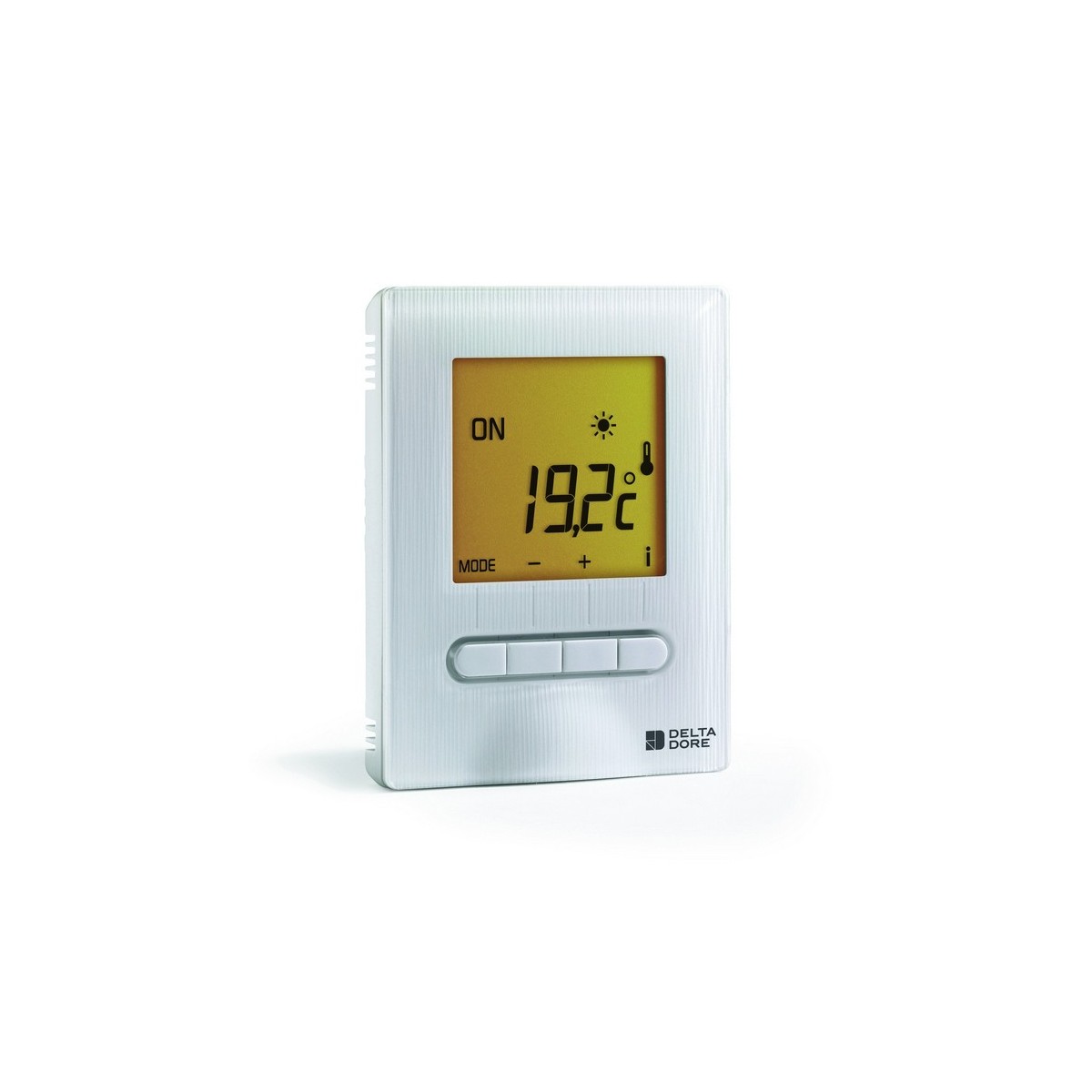 Delta Dore - MINOR 12 : Thermostat digital semi-encastré pour plancher ou plafond rayonnant électrique - 6151055 