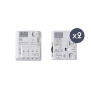 Pack TYXIA 511 créer un circuit d'éclairage va-et-vient sans fil sans neutre - DELTA DORE 6351408 