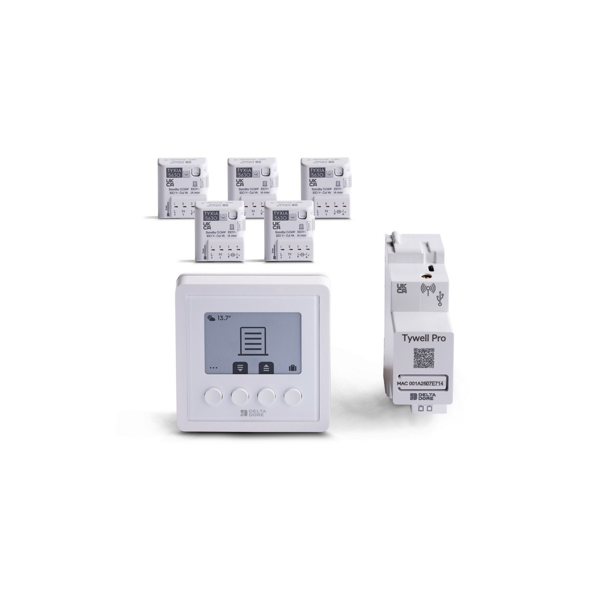 Pack Tyxia 741 bioclim - Pack pour volets roulants automatiques Delta Dore 6351443 