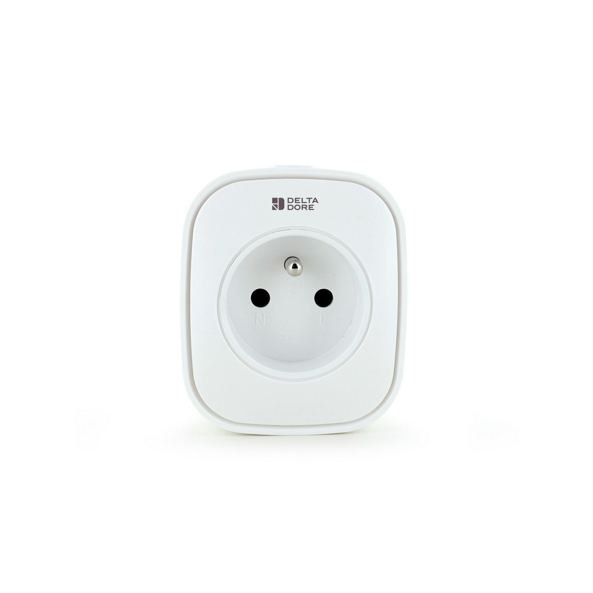 Easy Plug E16EM | Prise connectée E (FR), 16A, avec mesure de consommation-Delta Dore 6353005 