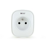 Easy Plug E16EM | Prise connectée E (FR), 16A, avec mesure de consommation-Delta Dore 6353005 