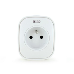 Easy Plug E16EM | Prise connectée E (FR), 16A, avec mesure de consommation-Delta Dore 6353005 