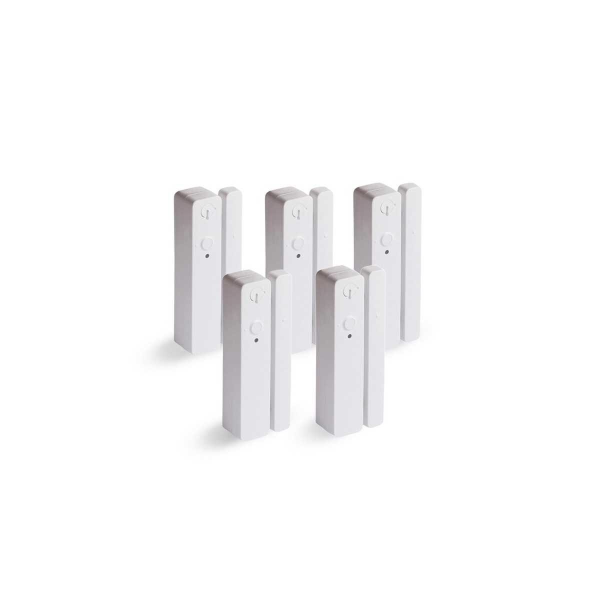 Pack de 5 détecteurs d'ouverture radio blanc Tyxal+ - Delta Dore 6412325 
