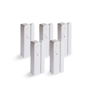 Pack de 5 détecteurs d'ouverture radio blanc Tyxal+ - Delta Dore 6412325 