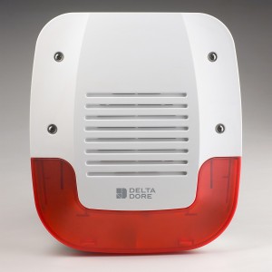 SEF2 Tyxal+ | Sirène extérieure radio avec flash-Delta Dore 6415224 