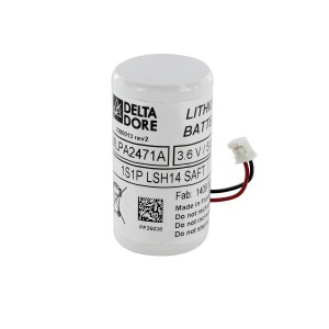 BP DMBV Tyxal+ - Bloc piles pour détecteur de mouvement bi-lentille vidéo  - DeltaDore 6416224 