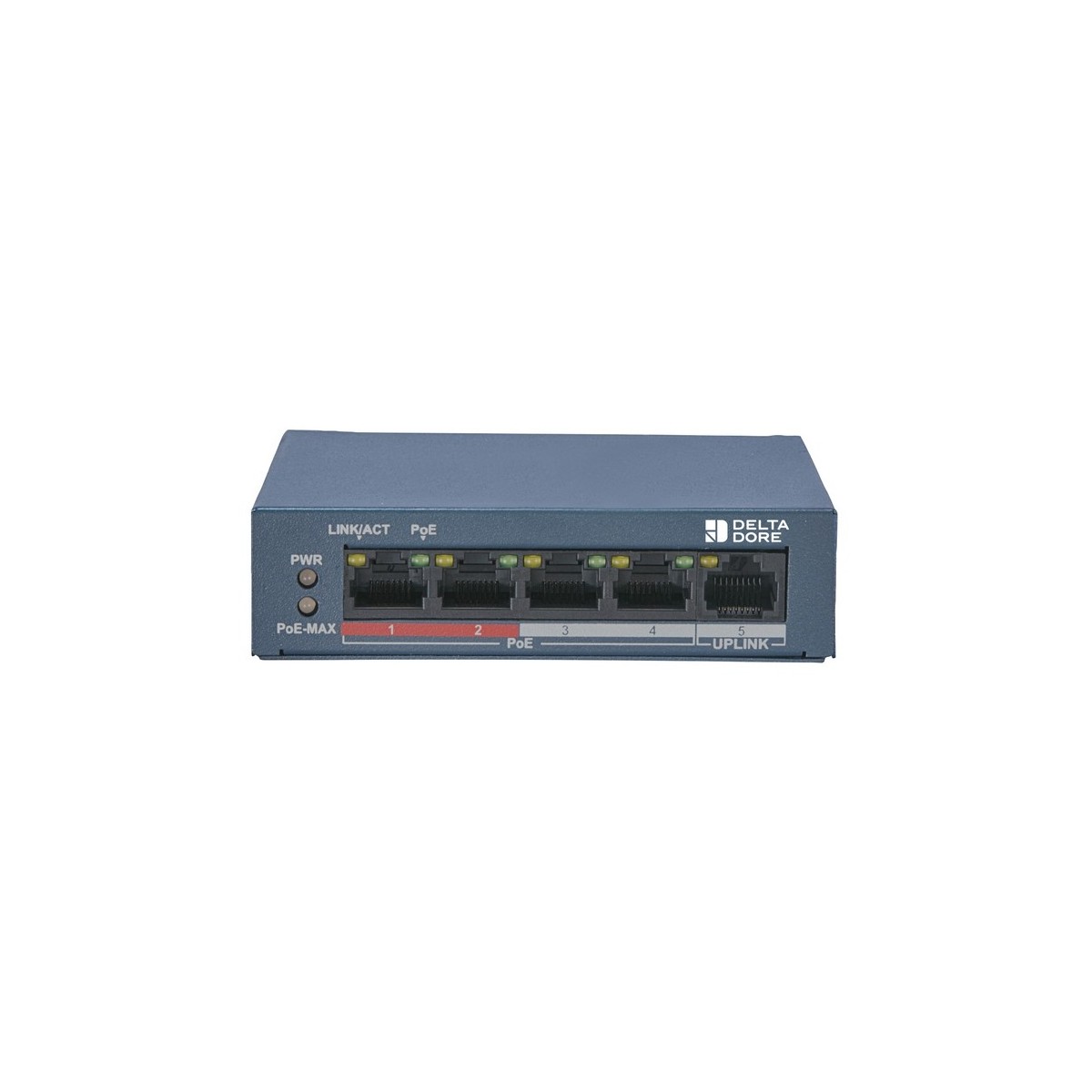 POE SW4 - Switch POE 4 ports - DeltaDore 6417010 