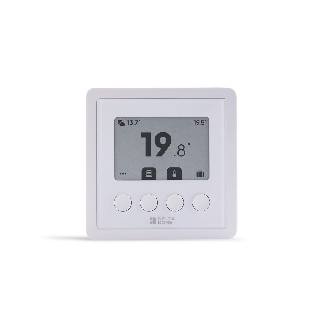 Tywell Control | Boîtier d'ambiance piles pour gestion occultants et chauffage-Delta Dore 6702001 