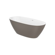 Ariane baignoire îlot stonex 180x80 café - ROCA A2486690C0 