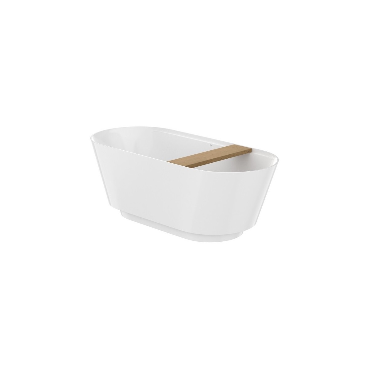 Tura baign îlot stonex vid clic-clac t-plein tablette éclairage led 170x75 blc - ROCA A248672000 