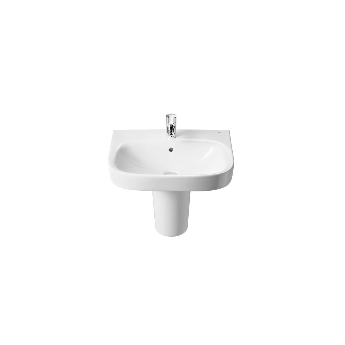 Debba lavabo suspendu avec jeu de fixations 550x440 blanc - ROCA A325995000 