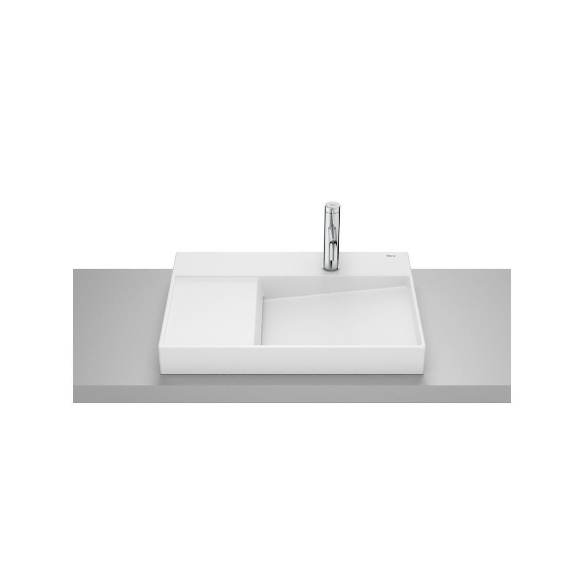 Horizon vasque à poser view 600x420 mm blanc mat - ROCA A32727462B 