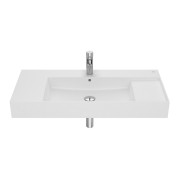 Inspira square lavabo unik 1000x490 blanc mat - ROCA A32752A620 