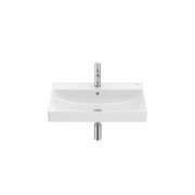 Ona lavabo mural avec jeu de fixations en fineceramic 650x460 h80 blanc brillant - ROCA A327687000 