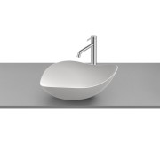 Ohtake vasque à poser en fineceramic sans trop plein 540x375x185 mm blanc mat - ROCA A327A13620 