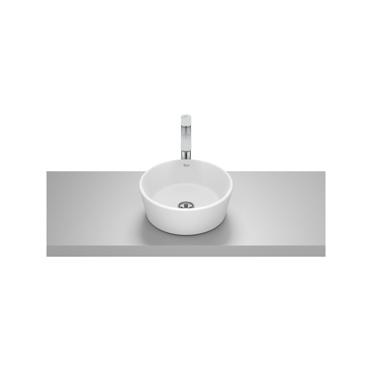 Optica vasque à poser round 350x350 mm blanc mat - ROCA A327B15620 