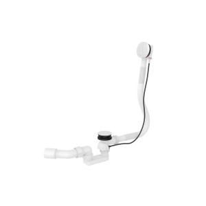 Vidage auto universel baignoire avec siphon blanc brillant - ROCA A50640460A 