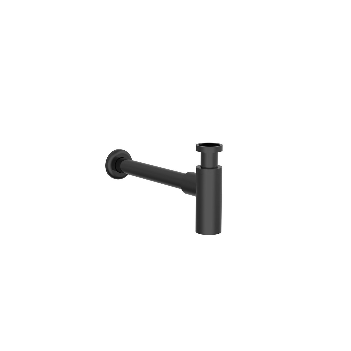Siphon tube 300 mm noir mat - ROCA A5064070NB 