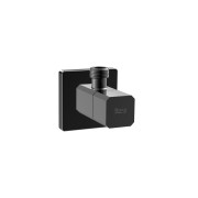 Robinet d’arrêt équerre square tête céramique 1/2” titanium black - ROCA A5251679CN 