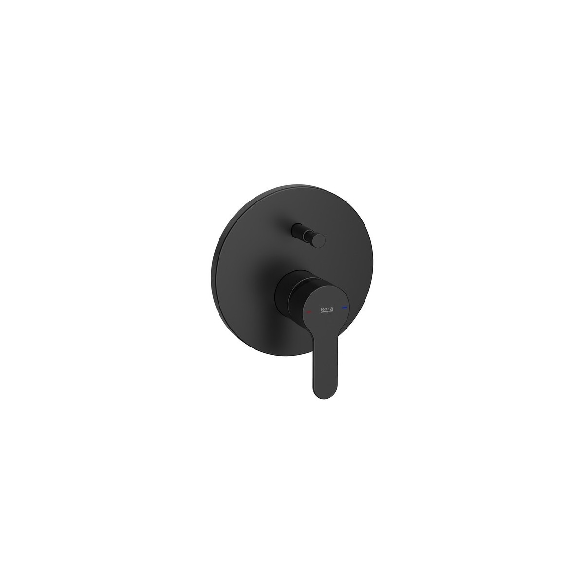 Targa mitigeur bain-douche a encastrer 2 voies pvd acier inoxydable A5A0B5FSM0 