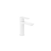 Cala mitigeur lavabo "s" corps lisse cold start blanc mat - ROCA A5A326EB00 