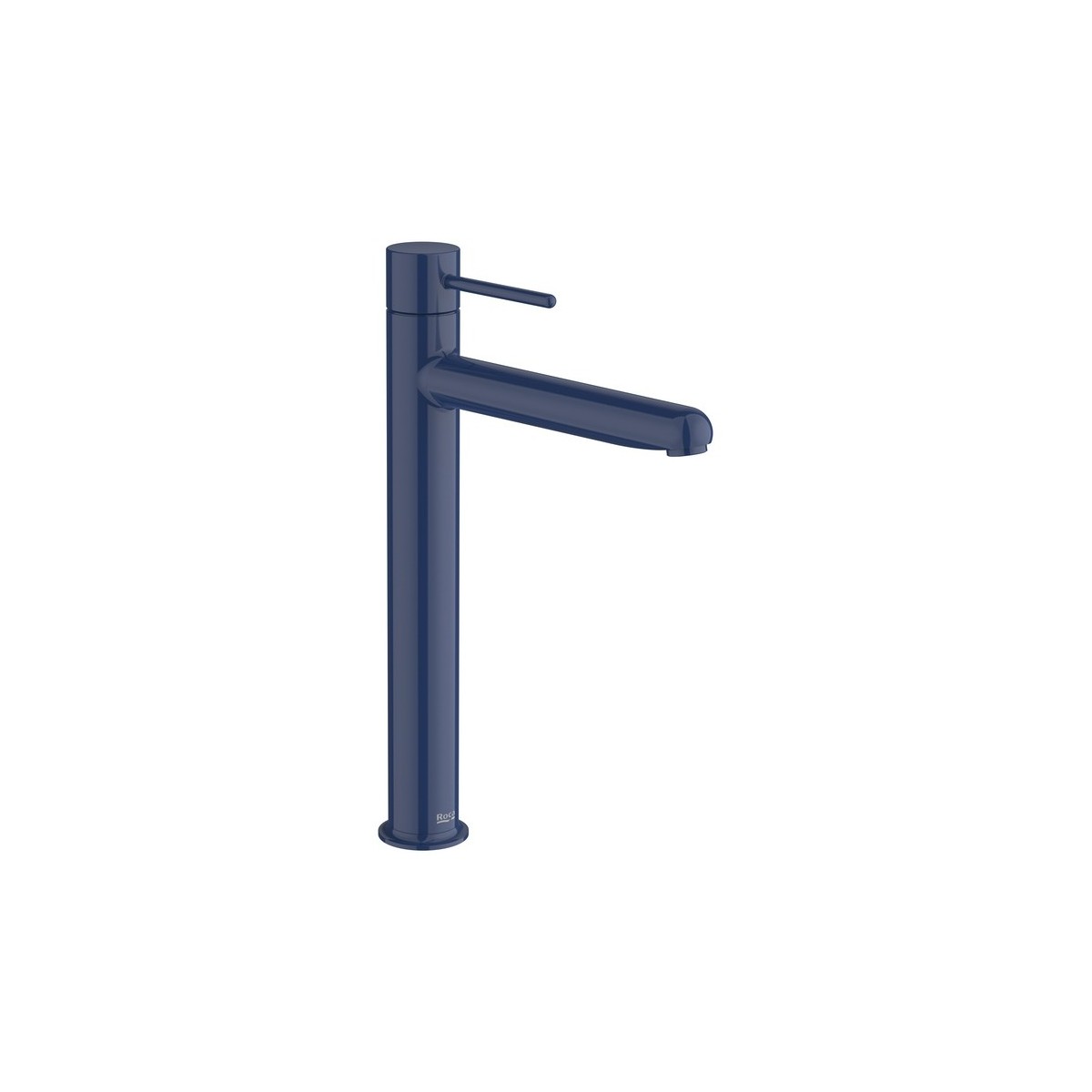 Nu mitigeur lavabo "xl" corps lisse lavabo poignée fine bleu cobalt - ROCA A5A343FP00 