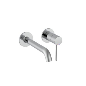 Nu mitigeur lavabo à encastrer avec poignée fine chromé - ROCA A5A353FC00 