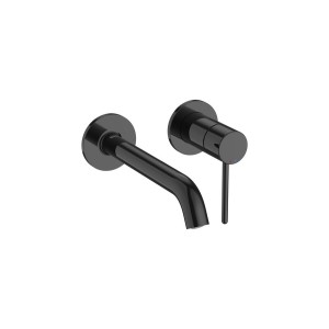 Nu mitigeur lavabo à encastrer avec poignée fine titanium black - ROCA A5A353FCN0 