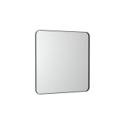 Luna miroir carré avec cadre noir 800 x 800 mm - ROCA A812414000 