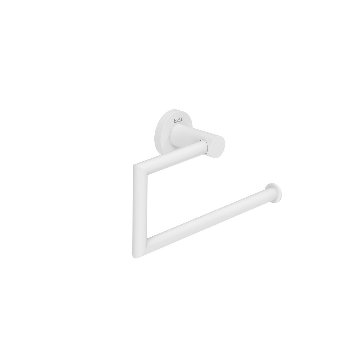 Hotels porte-serviettes anneau blanc mat - ROCA A817579B00 