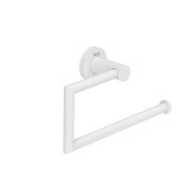 Hotels porte-serviettes anneau blanc mat - ROCA A817579B00 