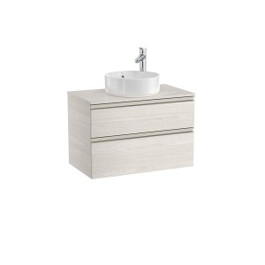 The gap meuble 2 tiroirs pour vasque à poser 800mm frêne nordic - ROCA A851501434 