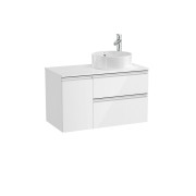 The gap pr lav dte 900mm blanc brillant - ROCA A851502806 