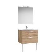 Victoria pack 2 tiroirs 700mm noyer - ROCA A851603517 