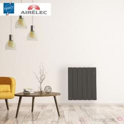 Radiateur Fonte AIRELEC - FONTEA Smart ECOControl 1250W Horizontal Gris Anthracite - A693544