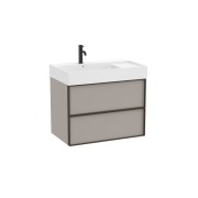 Inspira unik 2 tiroirs 800x490mm gris mat - ROCA A851991510 