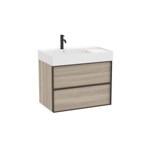 Inspira unik 2 tiroirs 800x490mm pin blanc - ROCA A851991546 