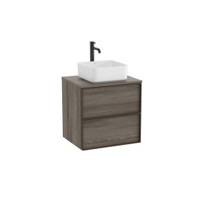 Inspira meuble pour vasque à poser + plan 600x490 mm magnolia - ROCA A851993556 