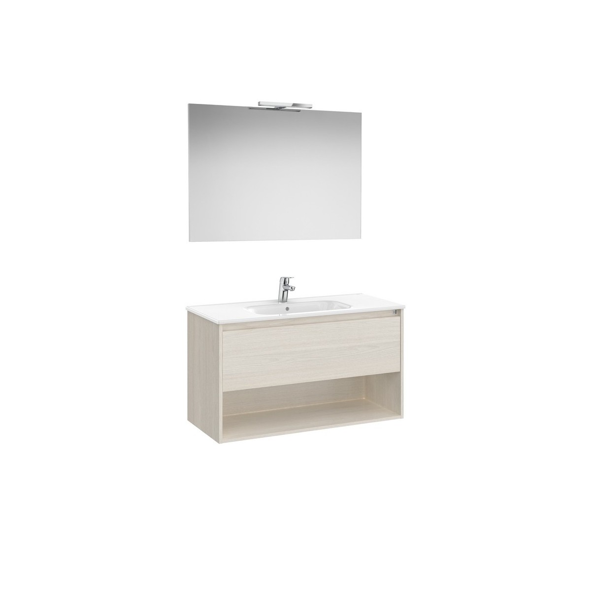 Tenor pack 1t 1 niche inf 1000 mm frêne nordic - ROCA A852088434 