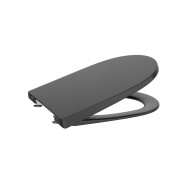 Ona abattant frein de chute supralit noir mat garantie 2 ans - ROCA A801E12081 