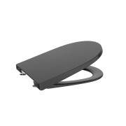 Ona abattant frein de chute compacte supralit noir mat garantie 2 ans - ROCA A801E22081 