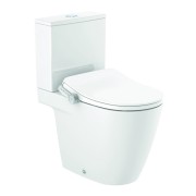 In-wash ona au sol rimless avec réservoir (3/4,5 l) abattant frein de chute - ROCA A803151S01 